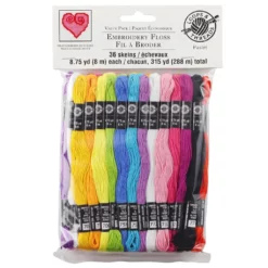 Hot Sale π₯ 12 Packs: 36 ct. (432 total) Pastel Embroidery Floss by Loops & Threads™ π€© 7 Hot Sale π₯ 12 Packs: 36 ct. (432 total) Pastel Embroidery Floss by Loops & Threads™ π€© -Loops and Threads Sales Shop 10161139 1 1