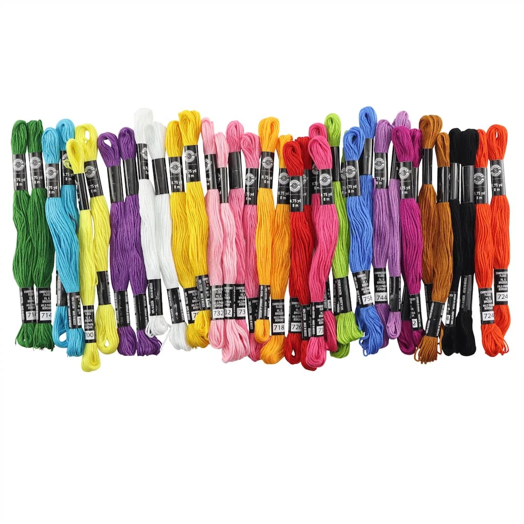 Hot Sale π₯ 12 Packs: 36 ct. (432 total) Pastel Embroidery Floss by Loops & Threads™ π€© 3 Hot Sale π₯ 12 Packs: 36 ct. (432 total) Pastel Embroidery Floss by Loops & Threads™ π€©