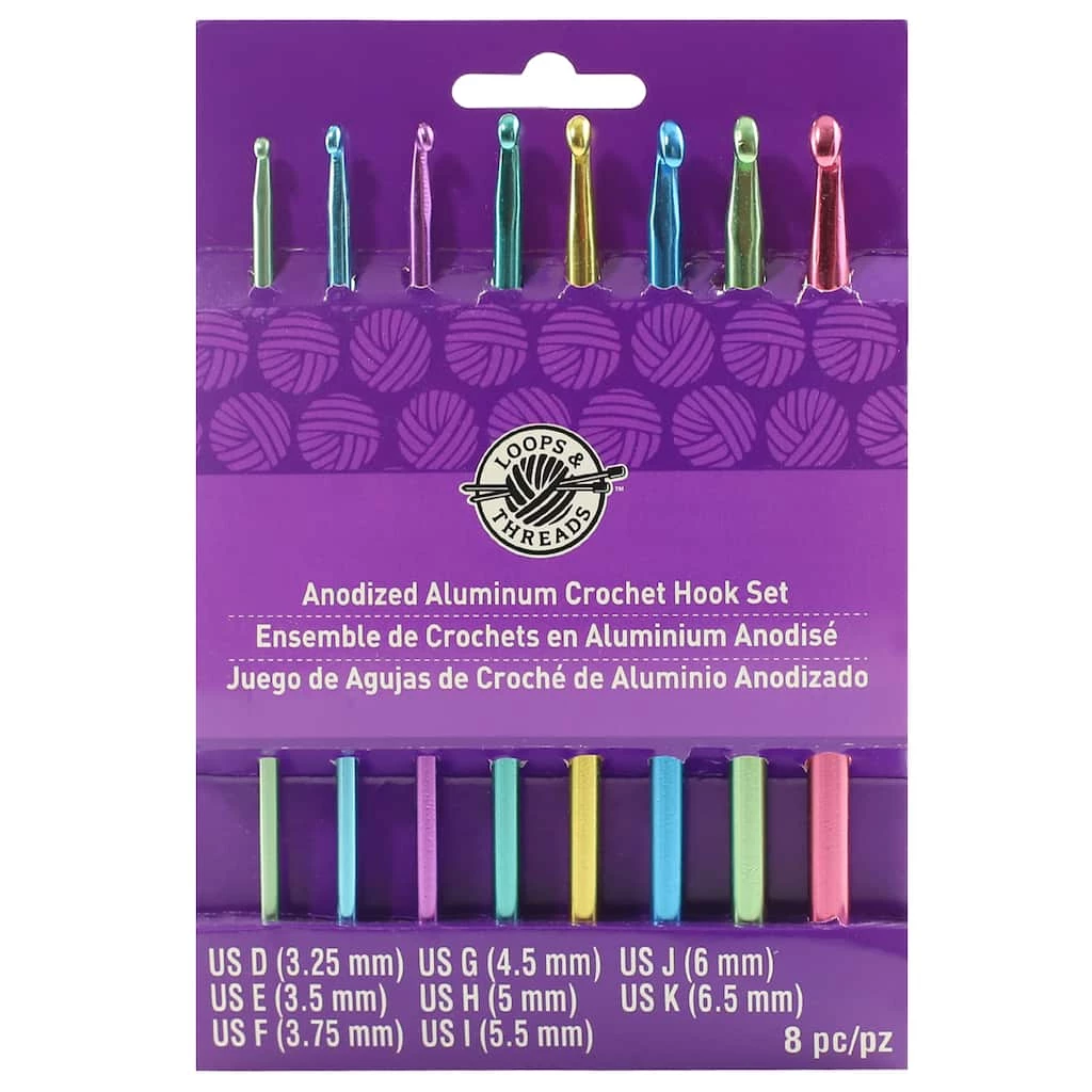 Top 10 π Anodized Aluminum Crochet Hook Set by Loops & Threads®, D-K π 5 Top 10 π Anodized Aluminum Crochet Hook Set by Loops & Threads®, D-K π - Image 3