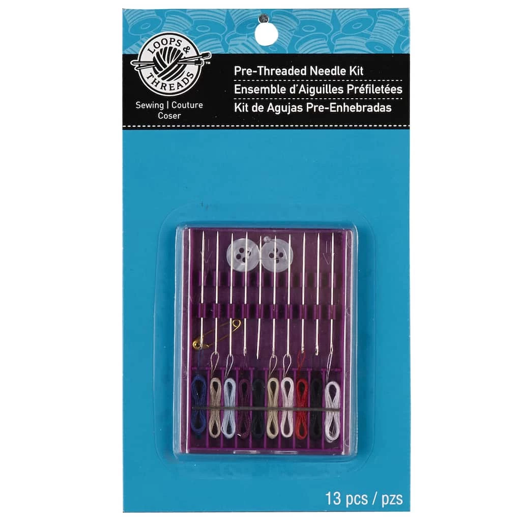 Cheap π― 12 Pack: Pre-Threaded Needle Kit by Loops & Threads™ π 2 Cheap π― 12 Pack: Pre-Threaded Needle Kit by Loops & Threads™ π