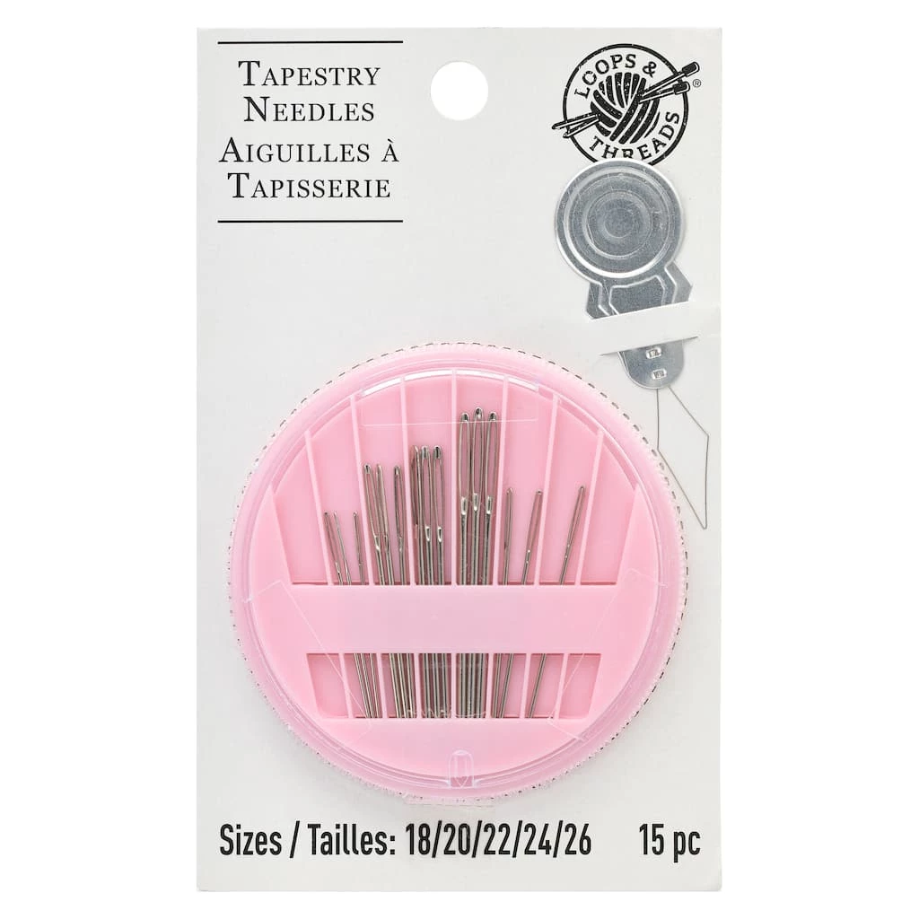 Deals ❤️ 12 Pack: Hand Tapestry Needles Compact by Loops & Threads™ ⭐ 3 Deals ❤️ 12 Pack: Hand Tapestry Needles Compact by Loops & Threads™ ⭐