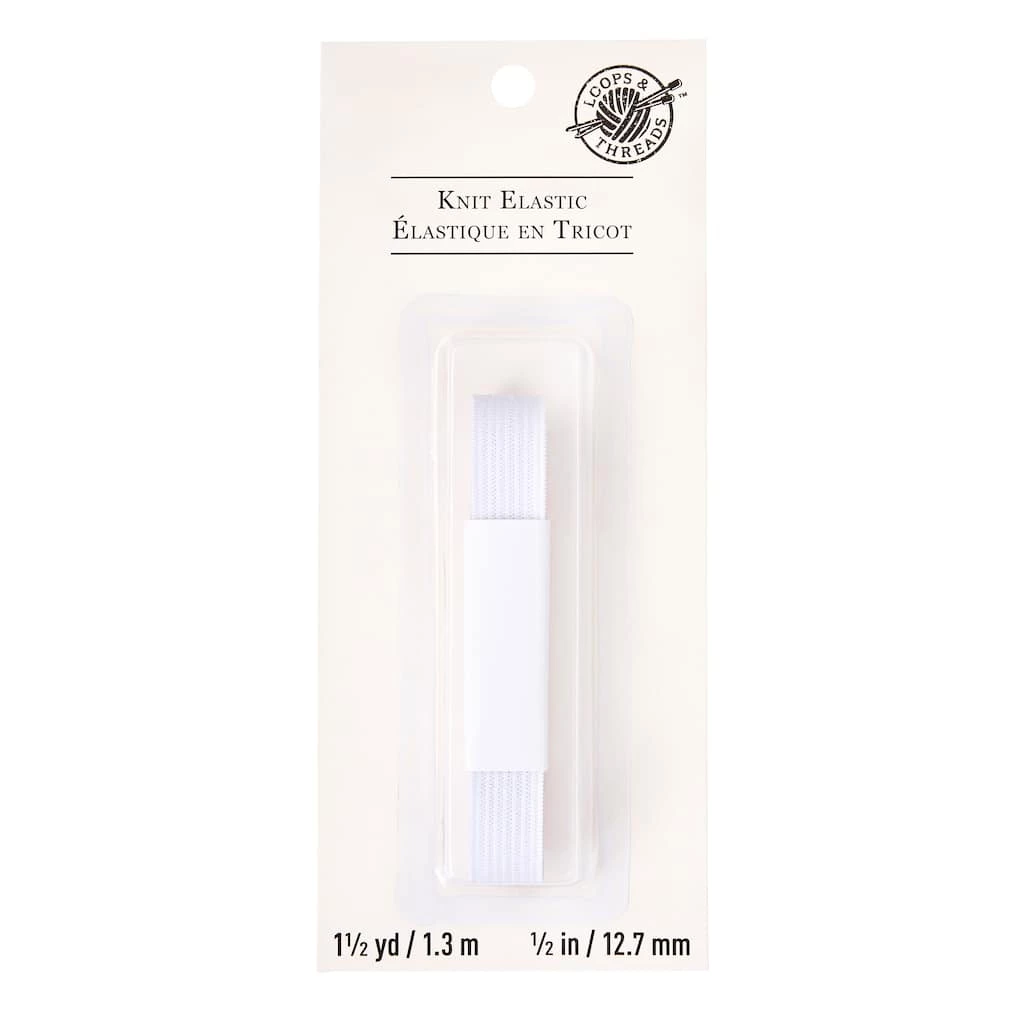 Brand new π Loops & Threads™ Knit Elastic, 1/2" βοΈ 3 Brand new π Loops & Threads™ Knit Elastic, 1/2" βοΈ