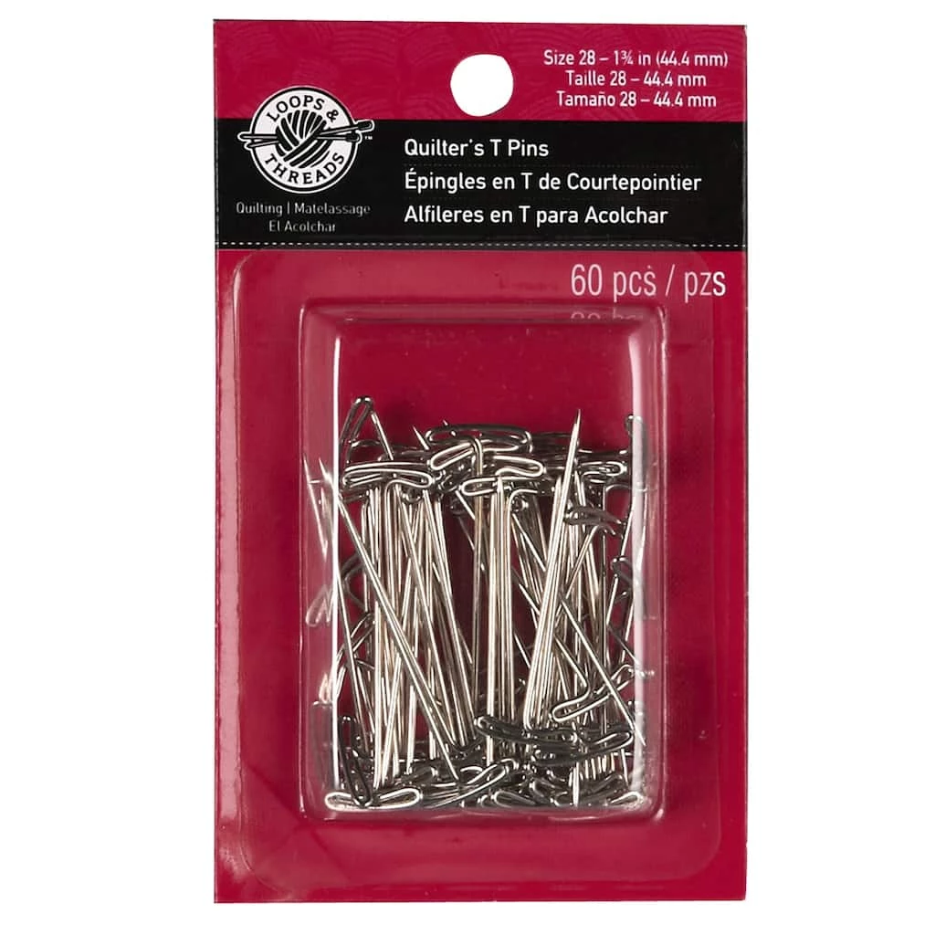 Discount ❤️ 12 Packs: 60 ct. (720 total) 1.75" Quilter's T-Pins by Loops & Threads™ 🥰 5 Discount ❤️ 12 Packs: 60 ct. (720 total) 1.75" Quilter's T-Pins by Loops & Threads™ 🥰 - Image 3
