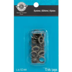 New 👍 12 Packs: 12 ct. (144 total) Antique Brass Eyelets by Loops & Threads™ ❤️ -Loops and Threads Sales Shop 10354192 1