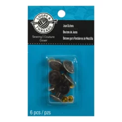 Top 10 🧨 Silver Filigree Jean Buttons by Loops & Threads™ 🥰 -Loops and Threads Sales Shop 10354216