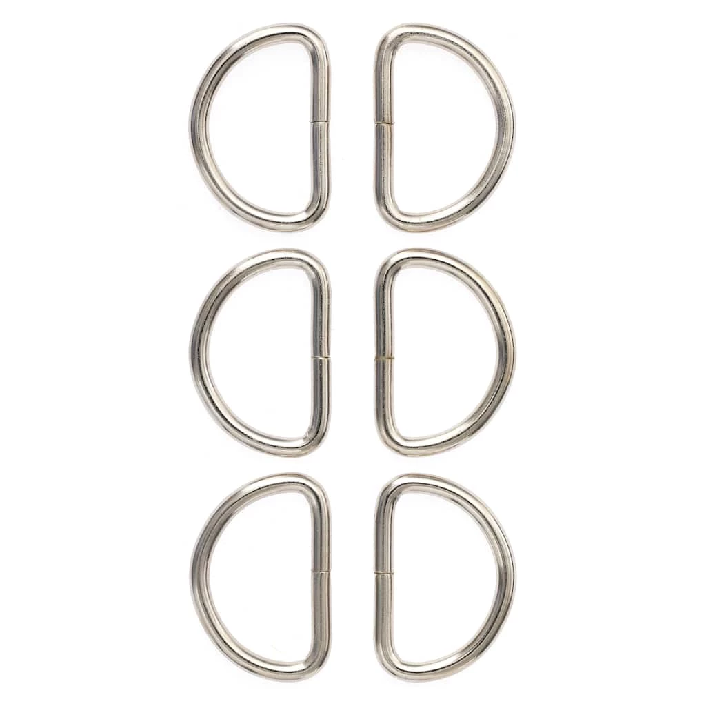 Best Sale π― Loops & Threads™ Metal D-Rings, 3/4" π― 3 Best Sale π― Loops & Threads™ Metal D-Rings, 3/4" π―