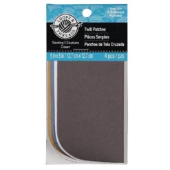 Wholesale ✨ 24 Packs: 4 ct. (96 total) Twill Patches by Loops & Threads™ 🧨