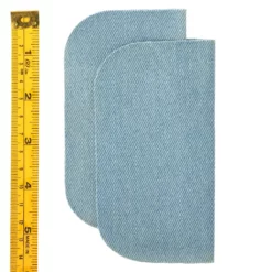 New 👏 24 Packs: 2 ct. (48 total) Stonewashed Denim Patches by Loops & Threads™ 🥰 -Loops and Threads Sales Shop 10357947 32 1