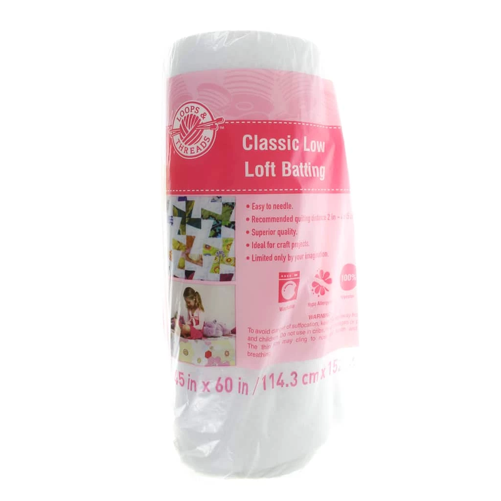 Best Sale π₯ Classic Low Loft Batting by Loops & Threads™ β¨ 3 Best Sale π₯ Classic Low Loft Batting by Loops & Threads™ β¨