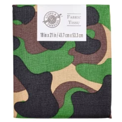 Outlet 🥰 Camouflage Cotton Fabric by Loops & Threads® 💯