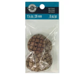 Cheapest 🔔 12 Packs: 8 ct. (96 total) Quatrefoil Buttons by Loops & Threads® 🔔 -Loops and Threads Sales Shop 10509308 1
