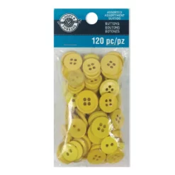 Top 10 π Colors We Love Yellow Buttons by Loops & Threads® π