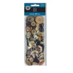 Best Sale 🔥 12 Pack: Wooden & Coconut Buttons Set by Loops & Threads® 🔔 -Loops and Threads Sales Shop 10509317 1