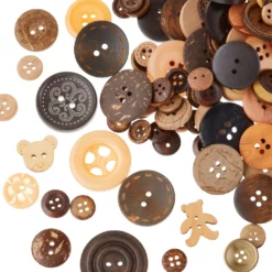 Cheap 🤩 Wooden & Coconut Buttons By Loops & Threads® 👏 -Loops and Threads Sales Shop 10509317 31