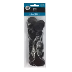 Wholesale ✔️ 12 Pack: Dark Brown Wooden Buttons Set by Loops & Threads® 🔔