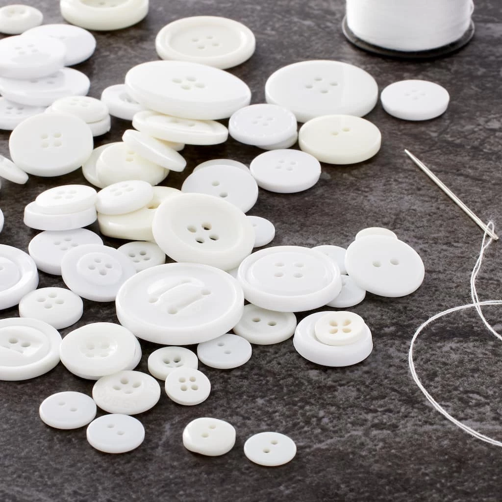 Top 10 π― White Buttons Value Pack By Loops & Threads® π 4 Top 10 π― White Buttons Value Pack By Loops & Threads® π - Image 2