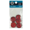 New 🥰 Favorite Findings Red Coconut Buttons By Loops & Threads® 🥰 -Loops and Threads Sales Shop 10509349