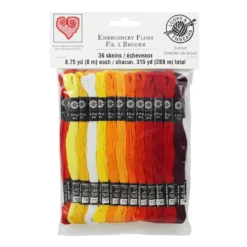 Best Pirce ✨ Sunset Embroidery Floss Pack by Loops & Threads®, 36ct. 🎁
