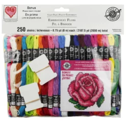 Budget 🛒 Embroidery Floss Value Pack by Loops & Threads®, 250ct. 😍