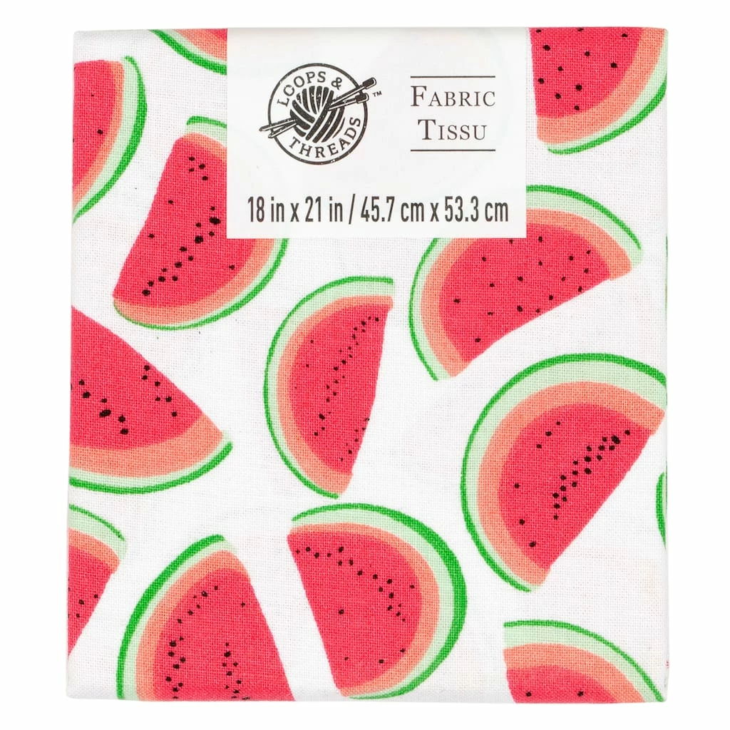 Outlet π₯ Watermelon Cotton Fabric by Loops & Threads™ π 3 Outlet π₯ Watermelon Cotton Fabric by Loops & Threads™ π