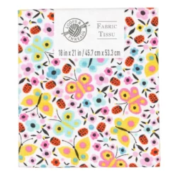 Flash Sale π Colorful Butterflies Cotton Fabric by Loops & Threads™ π―
