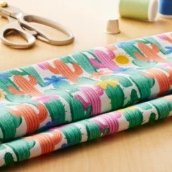 Hot Sale 😍 Cactus Cotton Fabric by Loops & Threads™ 😉 -Loops and Threads Sales Shop 10631312 20