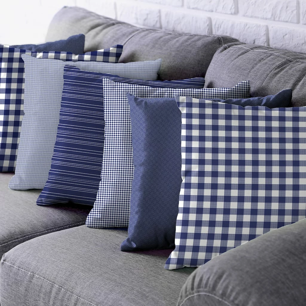 Coupon π Navy & White Checkered Cotton Fabric Bundle by Loops & Threads™ β 5 Coupon π Navy & White Checkered Cotton Fabric Bundle by Loops & Threads™ β - Image 3