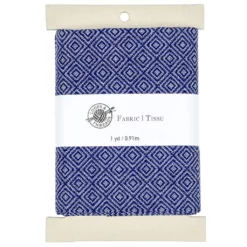 Hot Sale βοΈ Navy Geometric Cotton Fabric Bundle by Loops & Threads™ π