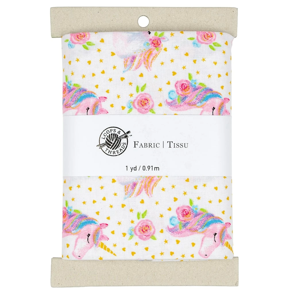 Best reviews of π Pink Unicorn Cotton Fabric Bundle by Loops & Threads™ π 3 Best reviews of π Pink Unicorn Cotton Fabric Bundle by Loops & Threads™ π