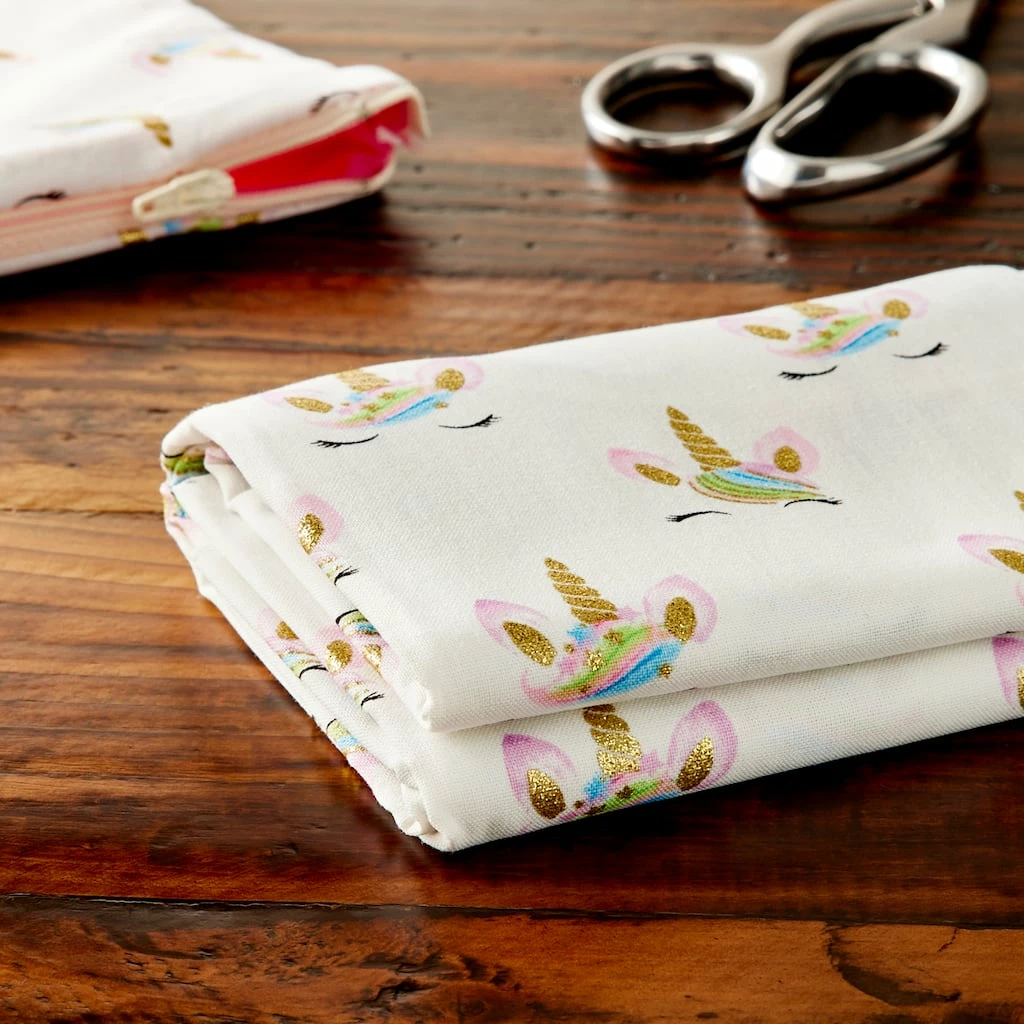 Buy π White Unicorn Cotton Fabric Bundle by Loops & Threads™ π₯° 4 Buy π White Unicorn Cotton Fabric Bundle by Loops & Threads™ π₯° - Image 2