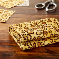 Discount ⌛ Cheetah Print Cotton Fabric Bundle by Loops & Threads™ 🧨 -Loops and Threads Sales Shop 10631335 20
