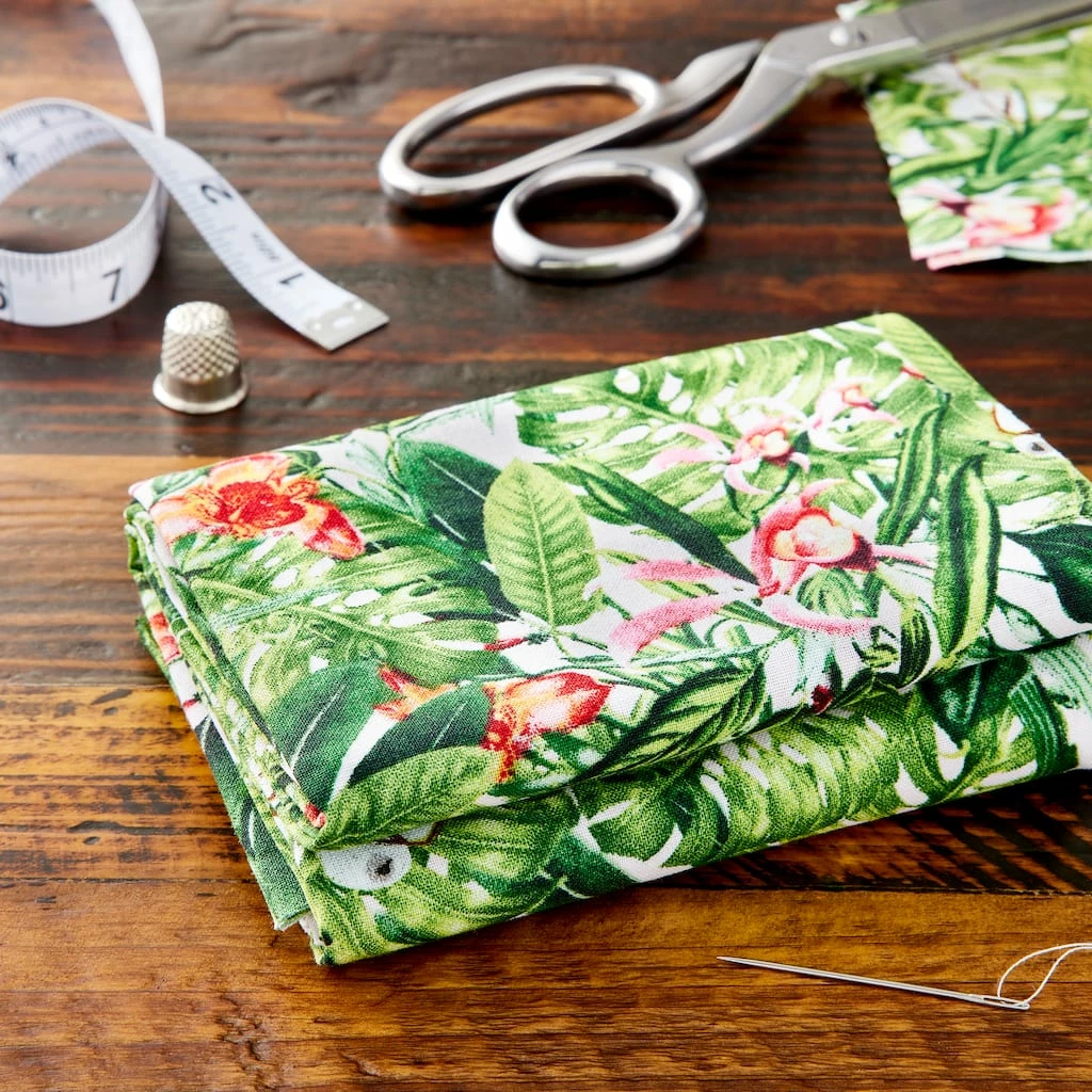 Cheapest β Tropical Palm Cotton Fabric Bundle by Loops & Threads™ π 4 Cheapest β Tropical Palm Cotton Fabric Bundle by Loops & Threads™ π - Image 2