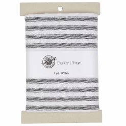 New 🥰 Black & White Striped Cotton Fabric Bundle by Loops & Threads™ 🔥