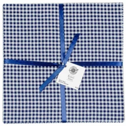 Top 10 😍 Navy & White Checkered Cotton Fabric Squares by Loops & Threads™ 🥰