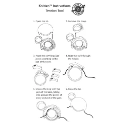 Hot Sale 😉 Knitten™ Knit Tension Tool by Loops & Threads® ⭐ -Loops and Threads Sales Shop 10632866 5