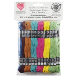 Buy 🔔 Uptown Brights Embroidery Floss by Loops & Threads®, 36ct. ⌛ -Loops and Threads Sales Shop 10633048 1