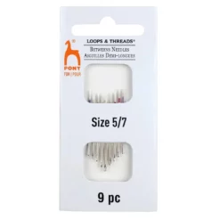Best reviews of 🌟 18 Packs: 9 ct. (162 total) Pony® 5/7 Between Needles by Loops & Threads® 🔔 -Loops and Threads Sales Shop 10638761 1 1
