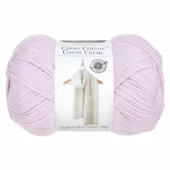 New ⌛ 15 Pack: Crème Cotton™ Yarn by Loops & Threads® 👏 -Loops and Threads Sales Shop 10663321 1