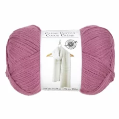 New ⌛ 15 Pack: Crème Cotton™ Yarn by Loops & Threads® 👏 -Loops and Threads Sales Shop 10663322 1
