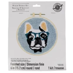 Cheap 🔥 Bulldog Punch Needle Kit by Loops & Threads® 🔥 -Loops and Threads Sales Shop 10663955 1