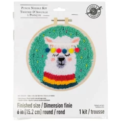 Deals 🥰 Llama Punch Needle Kit by Loops & Threads® 🥰 -Loops and Threads Sales Shop 10663957 1