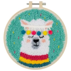 Deals 🥰 Llama Punch Needle Kit by Loops & Threads® 🥰