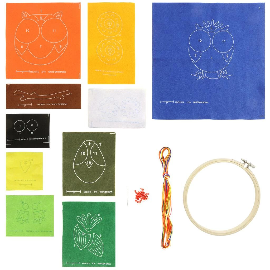 Flash Sale π₯ Owl Felt Applique Kit by Loops & Threads® π₯ 5 Flash Sale π₯ Owl Felt Applique Kit by Loops & Threads® π₯ - Image 3