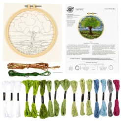 New 🎉 Tree Punch Needle Kit by Loops & Threads® 🥰 -Loops and Threads Sales Shop 10663965 3