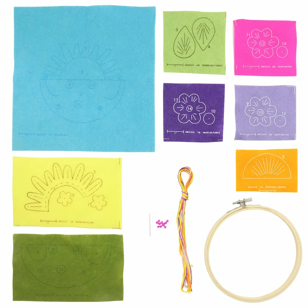 Cheapest π€© Sunrise Felt Applique Kit by Loops & Threads® π 5 Cheapest π€© Sunrise Felt Applique Kit by Loops & Threads® π - Image 3