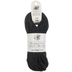 Flash Sale 🔥 Macramé Cotton Cord by Loops & Threads®, 25yd. 🔥 -Loops and Threads Sales Shop 10665938 1 1