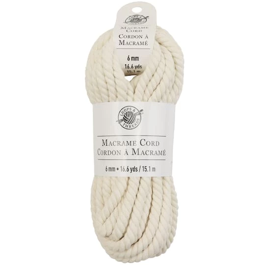 Brand new π 12 Pack: Macramé Cotton Cord by Loops & Threads®, 50ft. π 8 Brand new π 12 Pack: Macramé Cotton Cord by Loops & Threads®, 50ft. π - Image 6