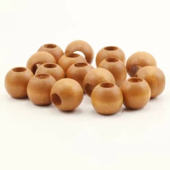 Deals ⭐ Maple Round Wood Beads by Loops & Threads®, 20mm 🥰 -Loops and Threads Sales Shop 10666682 2