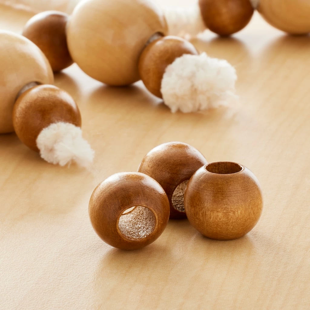 Outlet π₯ 12 Packs: 16 ct. (192 total) Maple Round Wood Beads, 20mm by Loops & Threads® β¨ 4 Outlet π₯ 12 Packs: 16 ct. (192 total) Maple Round Wood Beads, 20mm by Loops & Threads® β¨ - Image 2