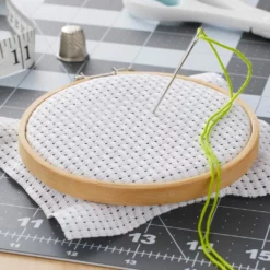 Buy ⌛ 12 Pack: White Herta Cross Stitch Fabric by Loops & Threads®, 15" x 18" ⌛ 6 Buy ⌛ 12 Pack: White Herta Cross Stitch Fabric by Loops & Threads®, 15" x 18" ⌛ -Loops and Threads Sales Shop 10666752 20 1